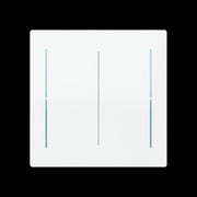 Busch-Jaeger - Bussystem-Tastwippe Abdeckung, 2-fach LFW/A.2.70.11-44g für Keypad