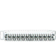 Rutenbeck - Fernmeldeleiste Verbindungselement VE 10 LSA 22x124x42 − 10 Stück