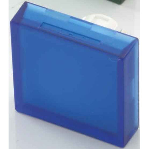 Eao - Tastenplatte für Befehls- und Meldegeräte Druckhaube blau 61-9351.6 20x20,Ks,transparent − 1 Stück by Eao
