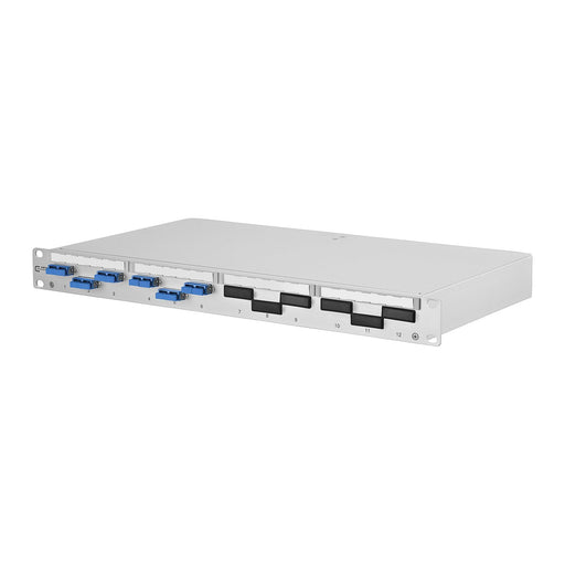 Metz Connect - Patchpanel LWL LWL-Patchfeld OpDAT PF 150209E206-E 6xSC-D OS2 bestückt