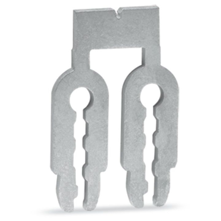 WAGO - Querverbinder/Brücker für Reihenklemme Brücker 2-fach 745-381 blank,silberfarben − 50 Stück