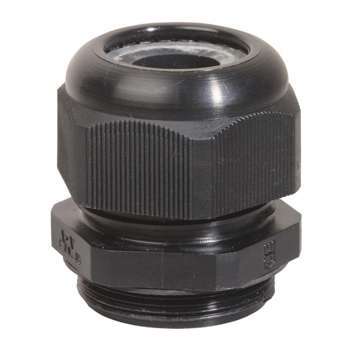 Walther Werke - Zubehör/Ersatzteile für Industriesteckverbinder Kabelverschraubung M20 717648KUSW Gewinde in schwarzem