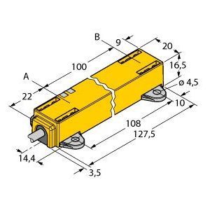 Turck - Wegsensor Induktiver Linearwegsensor LI100P1-Q1 #1590746