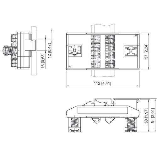 Stahl - Modul für aktive Netzwerkkomponente Ethernet Klemme 8187/10-0 Netzwerktechnik