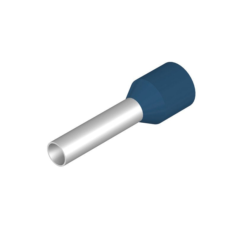 Weidmüller - Aderendhülse H2,5/16DS BL Standard, 2.5 mm² − 500 Stück
