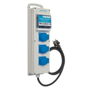 Walther Werke - CEE-Steckdosen-Kombination (IEC 60309) Kunststoff-Steckdosenlei. 651009901 1xRCD,3xSchutz