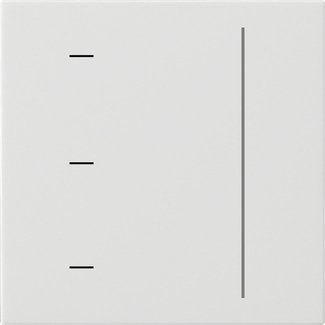 Gira - Bedienelement intelligent Touchaufsatz 536527 S3000 Reinweiß