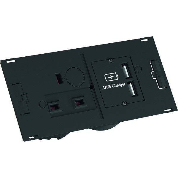 Bachmann - Mehrfachsteckdose Steckdosenleiste 929.044 DUE Set 1xDUE UK