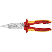 Knipex - Abisolierzange Elektro-Installationszange 13 96 200 T BK − 1 Stück
