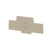 Weidmüller - Abschluss- und Zwischenplatte für Reihenklemme Abschlussplatte (Klemmen) AEP 2T 4 98.5 mm x 2.1 mm − 20 Stück