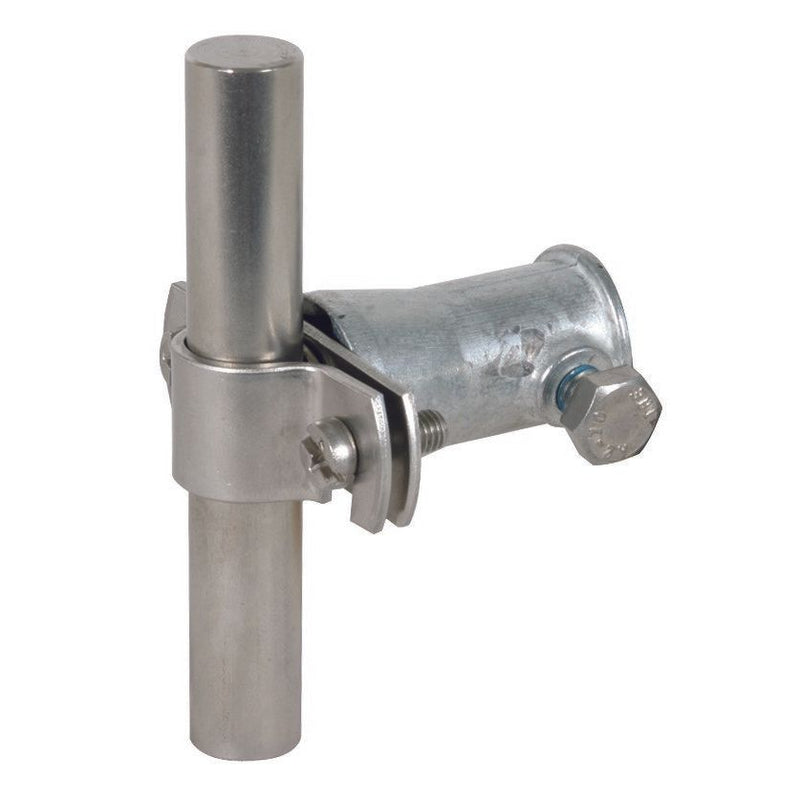 DEHN - Stangenhalter für Blitzschutz Befestigungsbuchse SH 16 BB16 V2A ZG m. Halter 16mm