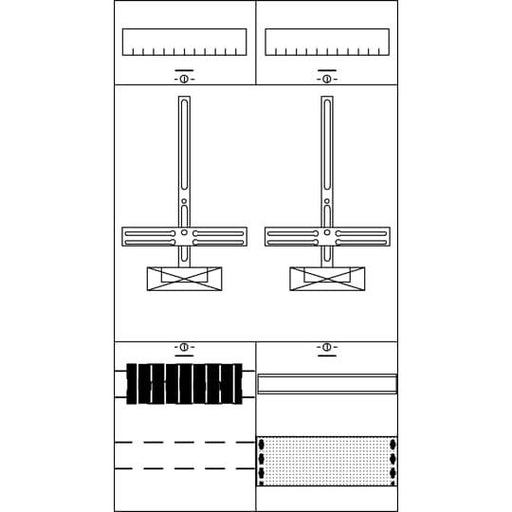 Striebel&John - Zählerfeld Mess- und Wandlerfeld KA4030Z H2/B2
