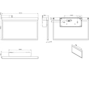 RP-Technik - Hinweisleuchte Sicherheitsleuchte GAXW408SC EB 8h