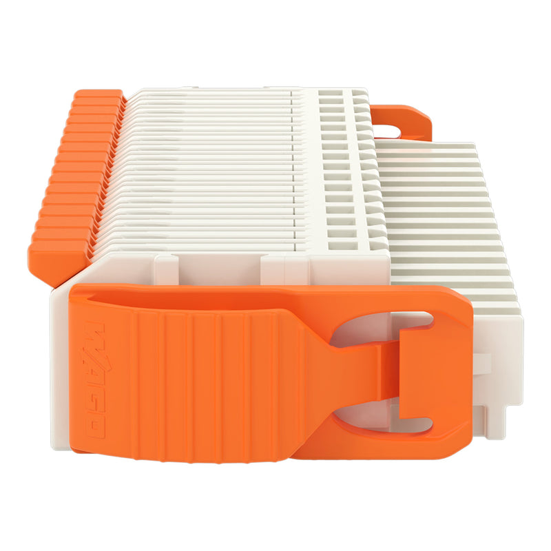 WAGO - Kabelsteckverbinder für Leiterplattensteckverbinder 1-Leiter-Federleiste,Hebel 2734-1116/038-000 PushinCAGECLAMP,lgr − 25 Stück