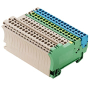 Weidmüller - Initiator/Aktor-Reihenklemme Klemme ZIA 1.5/3L-PE/16/KB Federanschl.,1.5mm² − 2 Stück