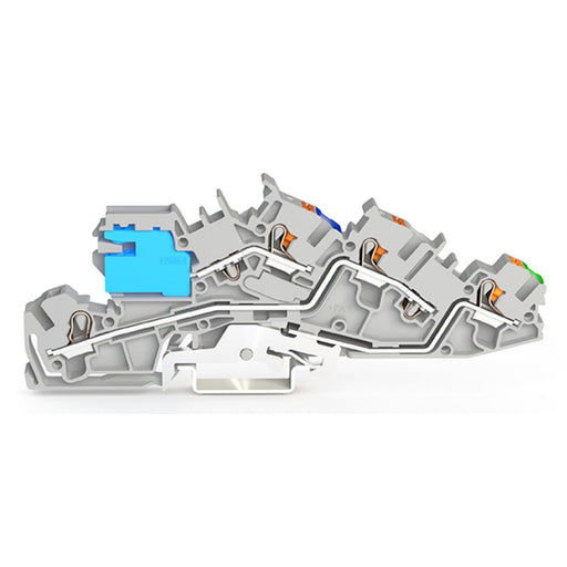 WAGO - Installations-Etagenklemme Installationsetagenklemme 2205-7541 4 mm² Hybrid − 50 Stück