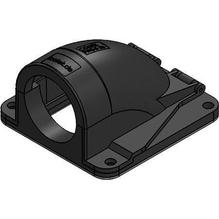 Icotek - Befestigungswinkel für Schlauchverschraubungen Flanschwinkel Confix FWS-B36 sw − 5 Stück