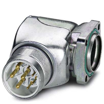 Phoenix Contact - Rundsteckverbinder, feldkonfektionierbar (Industriesteckverbinder) Gerätesteckverbinder SF-5EP1N8AAF00 Vorderwand − 16 Stück