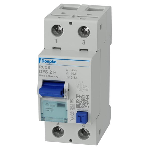Doepke - Fehlerstrom-Schutzschalter FI-Schalter DFS2 040-2/0,30-F