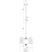 DEHN - Fangeinrichtung für Blitzschutz Fangstange FSD4016104000#105400 mit Dreibeinstativ