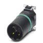 Phoenix Contact - Rundsteckverbinder, feldkonfektionierbar (Industriesteckverbinder) Einbausteckverbinder SACC-CIP-M12#1411944 − 60 Stück