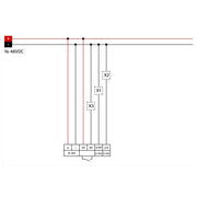 BEG Brück Electronic - Bewegungsmelder/Präsenzmelder komplett Multisensor PD11-LTMS-RR-DE
