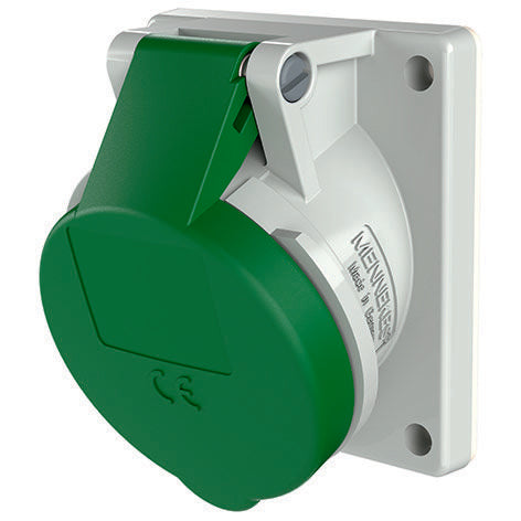 Mennekes - CEE-Anbausteckdose (IEC 60309) Anbaudose TwinCONTACT 1635 16A3p2h>50-500V