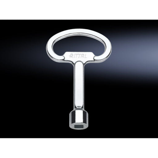 Rittal - Schlüssel für Gehäuse/Schränke 4-Kant-Schlüssel SZ 2547.000 7mm − 1 Stück by Rittal
