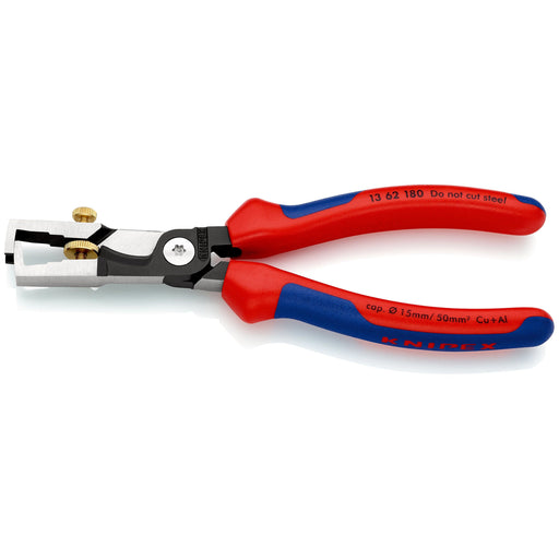 Knipex - Kabelschere StriX Abisolierzange 13 62 180 − 1 Stück