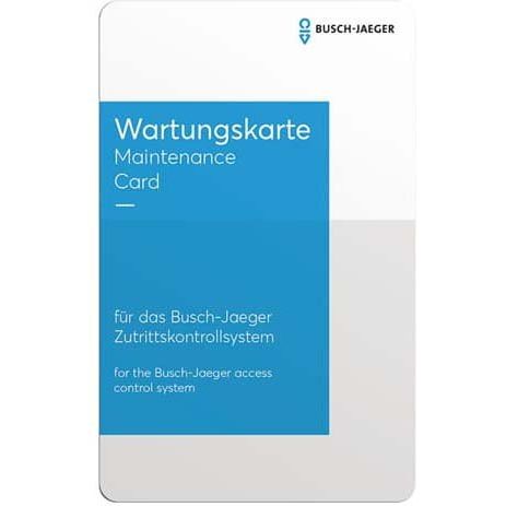 Busch-Jaeger - Zutrittskontrollsystem Wartungskarte D080MC-03