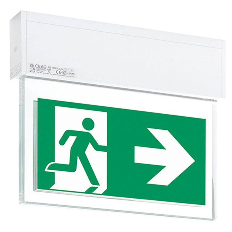 Ceag Notlichtsysteme - Sicherheitsleuchte Rettungszeichenleuchte RZ 1704 LED CG-S