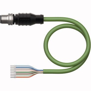 Turck - Rundsteckverbinder, feldkonfektionierbar (Industriesteckverbinder) Ethernet Leitung RSS 841-10M − 1 Stück