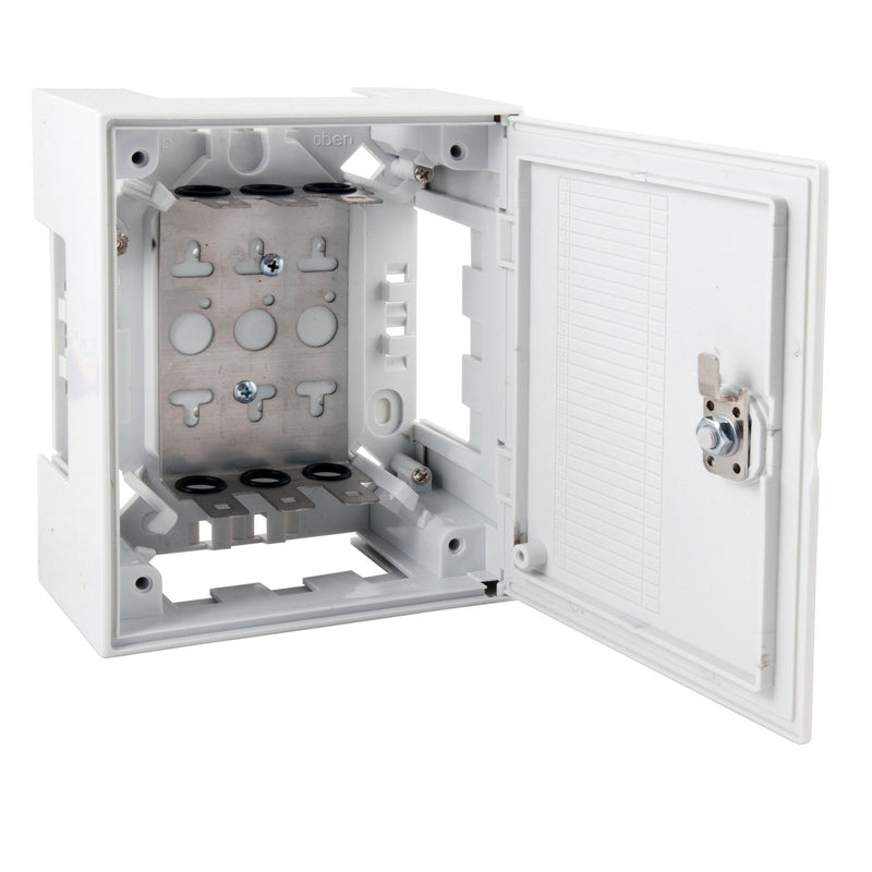 EFB-Elektronik - Deckel für Dose/Gehäuse für Montage auf der Wand/Decke Aufsetzrahmen 46025.5 für Box I