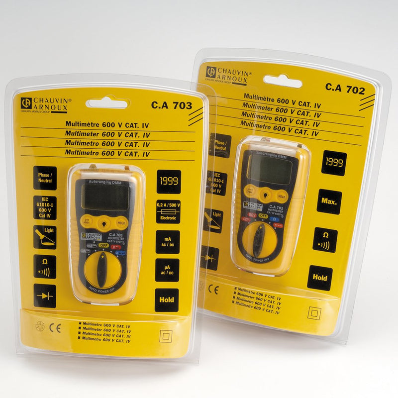 Chauvin Arnoux - Multimeter Taschen-Multimeter C.A 702