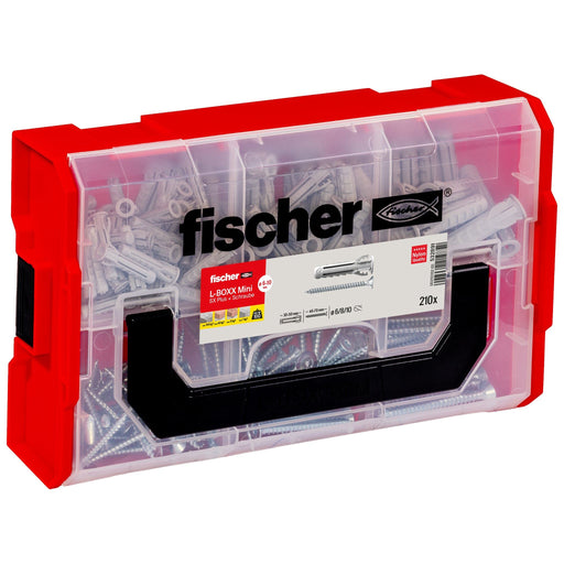 Fischer Deutschl - Dübelset Sortimentsbox FIXtainer 532891 SX-Dübel u Schrauben
