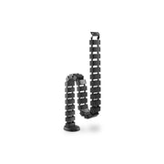 DIGITUS - Kabelführung für Gehäuse/Schränke Flexible Kabelführung DA-90505 1,3 m, sw