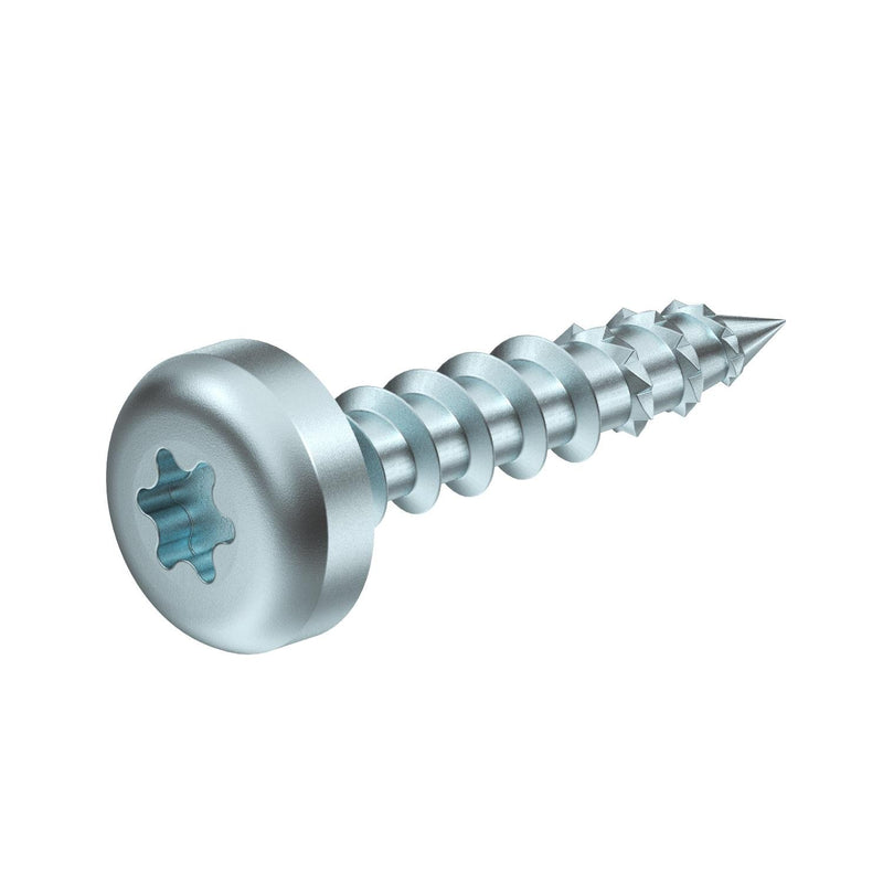 OBO Bettermann - Blechschraube Schraube BSKH-S6030 m. Fräsrippen 6x30mm − 200 Stück