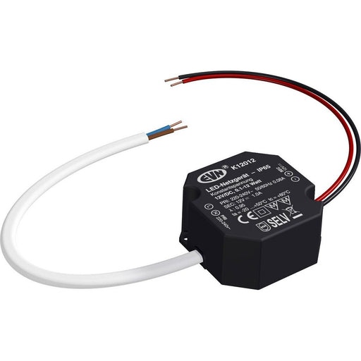 EVN Lichttechnik - LED-Betriebsgerät LED-Netzgerät K12 012 12VDC 1-12W