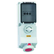 Bals Elektrotech - CEE-Steckdose abschaltbar, abgesichert (IEC 60309) Wandsteckdose abschaltbar 17544 verriegelt abgesich