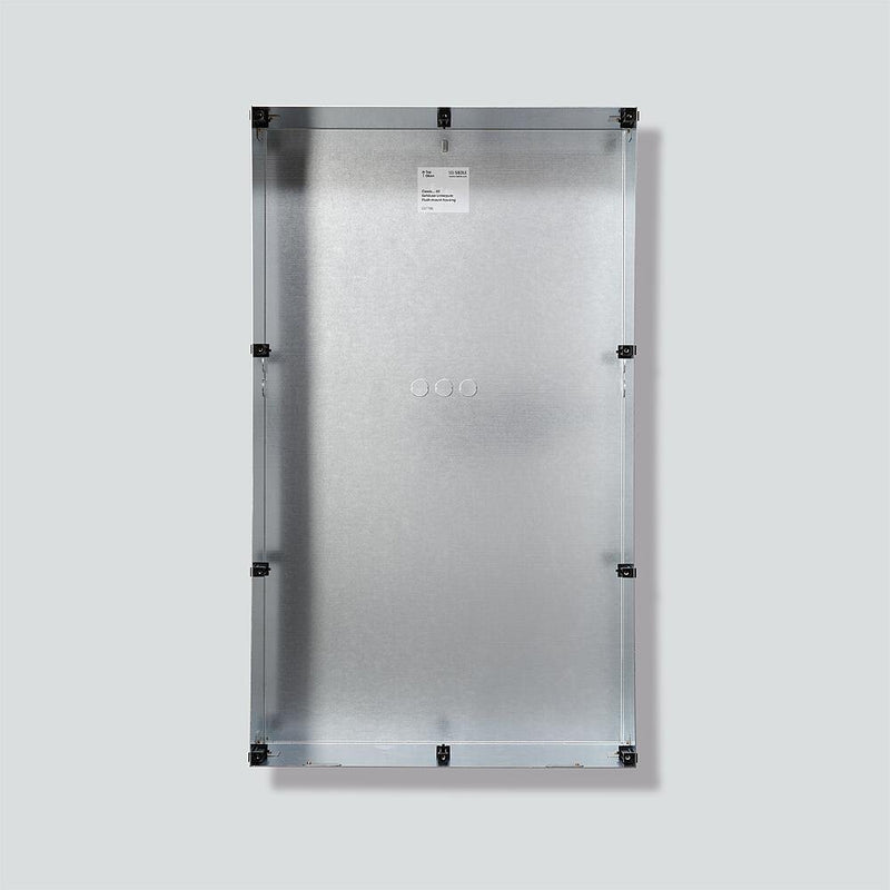 Siedle&Söhne - Montageelement für Türstation Briefkasten-UP-Geh. Video GU CL BF3V130 01 B-0 Classic, Stahlbl. vz