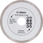 Bosch - Trenn-/Schleifscheibe Diamanttrennscheibe für 2607019472 Fliesen Durchmesser: