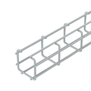 OBO Bettermann - Gitterrinne C-Gitterrinne CGR 50 50FTK LGR FTK RAL7035 − 3 Meter