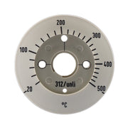 Jumo - Messskala Sollwertsteller 60002110 20..500°C