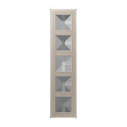 Jung - Abdeckrahmen Glasrahmen 5fach AV 585 GLM CH champagner (Glas)