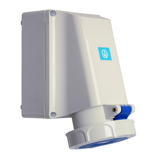 Walther Werke - CEE-Steckdose (IEC 60309) Wandsteckdose 63A 169504 5P 110V 4h IP67 − 1 Stück