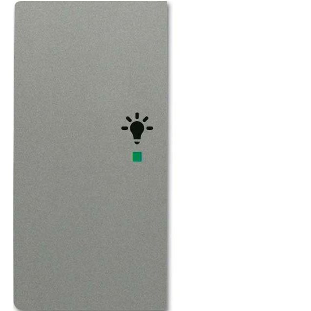 Busch-Jaeger - Bussystem-Tastwippe Wippe grau/met 6231-21-803 solo