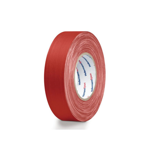 HellermannTyton - Klebeband Gewebeband HTAPE TEX RD 19x50m rot