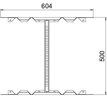 OBO Bettermann - Verbinder für Kabeltragsystem Multifunktionsverbinder LMFV 650 FS für Kabelleiter