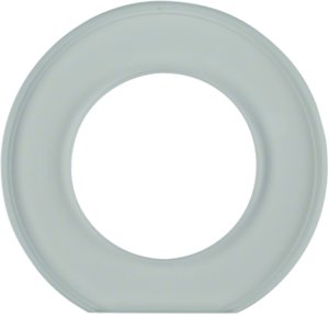 Berker - Abdeckrahmen Glas-Endrahmen 10920030 Serie Glas − 1 Stück by Berker
