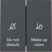 Gira - Installationsschalter Wippschalter Anzeige Hotel 310428 Zimmerstatus anthr
